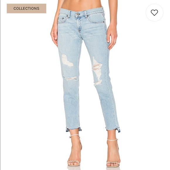 rag & bone Denim - Rag & Bone Drew Capri Denim Jeans